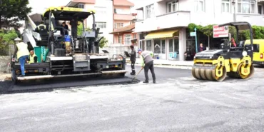 DİLMEN’DE 2 CADDE VE 26 SOKAK 10 BİN TON ASFALT İLE YENİLENDİ (5)