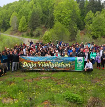 Doğa tutkunlarının rotası bu pazar Pamukova oldu