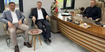 Milletvekili Kaya, Akgün Çelik Prefabrik ailesi ile bir araya geldi (3)