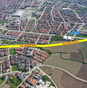 Serdivan’da yeni duble yol ile ulaşıma alternatif