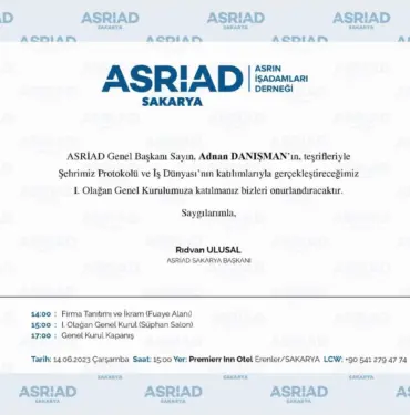 ASRİAD Sakarya’da Genel Kurul heyecanı (1)
