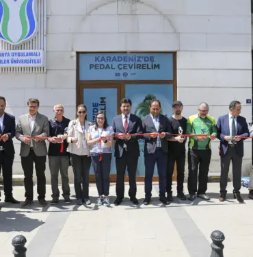 SUBÜ'DE AB PROJESİ İÇİN 'BİSİKLET ODASI' AÇILDI