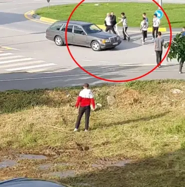 BELLERİNDE BIÇAK ELLERİNDE TAŞ: DÜĞÜN KONVOYUNDAN İSTEDİKLERİNİ ALAMAYINCA OLANLAR OLDU