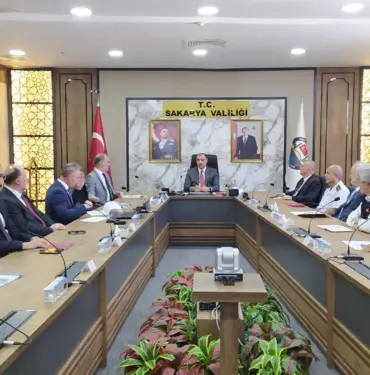 SAKARYA'DA KURBAN BAYRAMI GÜVENLİK TEDBİRLERİ TOPLANTISI