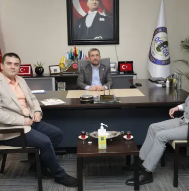 B4MAR E-Ticaret Pazaryeri SATSO’ yu ziyaret etti (1)