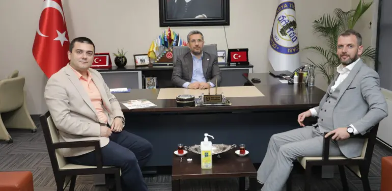 B4MAR E-Ticaret Pazaryeri SATSO’ yu ziyaret etti (1)