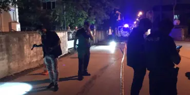 BİRBİRLERİNE ATEŞ AÇIP KAÇTILAR, ORTALIK SAVAŞ ALANINA DÖNDÜ