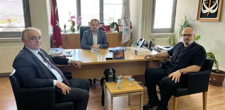 RATED'den Telekom Müdürü Samet Türk'e ziyaret (6)