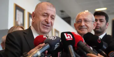 Ümit Özdağ, Kemal Kılıçdaroğlu'nu CHP Genel Merkezinde ziyaret etti