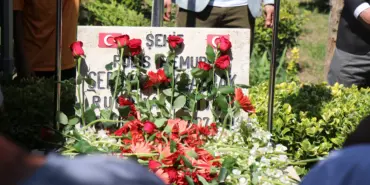 15 TEMMUZ ŞEHİDİ, 7'NCİ YIL DÖNÜMÜNDE MEZARI BAŞINDA ANILDI