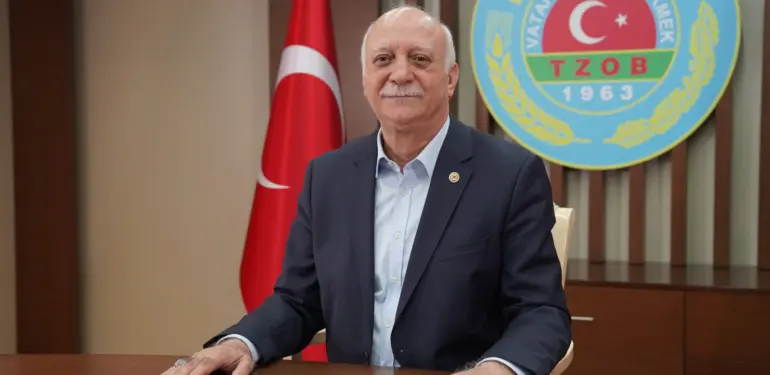 (TZOB) Genel Başkanı Şemsi Bayraktar,