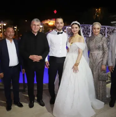 Hümeyra ile Tamer rüya gibi düğün ile evlendi (1)