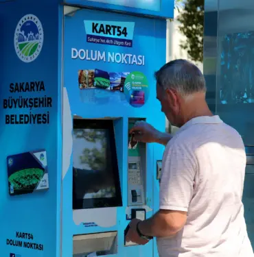 Kart54 otomatlarına kredi kartı ve banka kartı özelliği