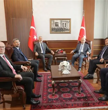 SATSO Heyetinden Vali Karadeniz'e Hayırlı Olsun Ziyareti
