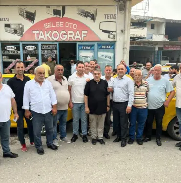 Sakarya Şoförler ve Otomobilciler Esnaf Odası’ndan Taner Belge’ye teşekkür (2)