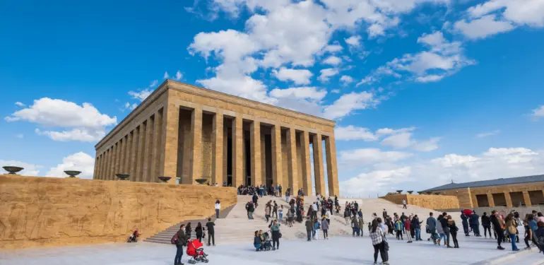 Ankara,,Turkey,-,October,2021:,Anitkabir,(an?tkabir),In,Ankara,,The