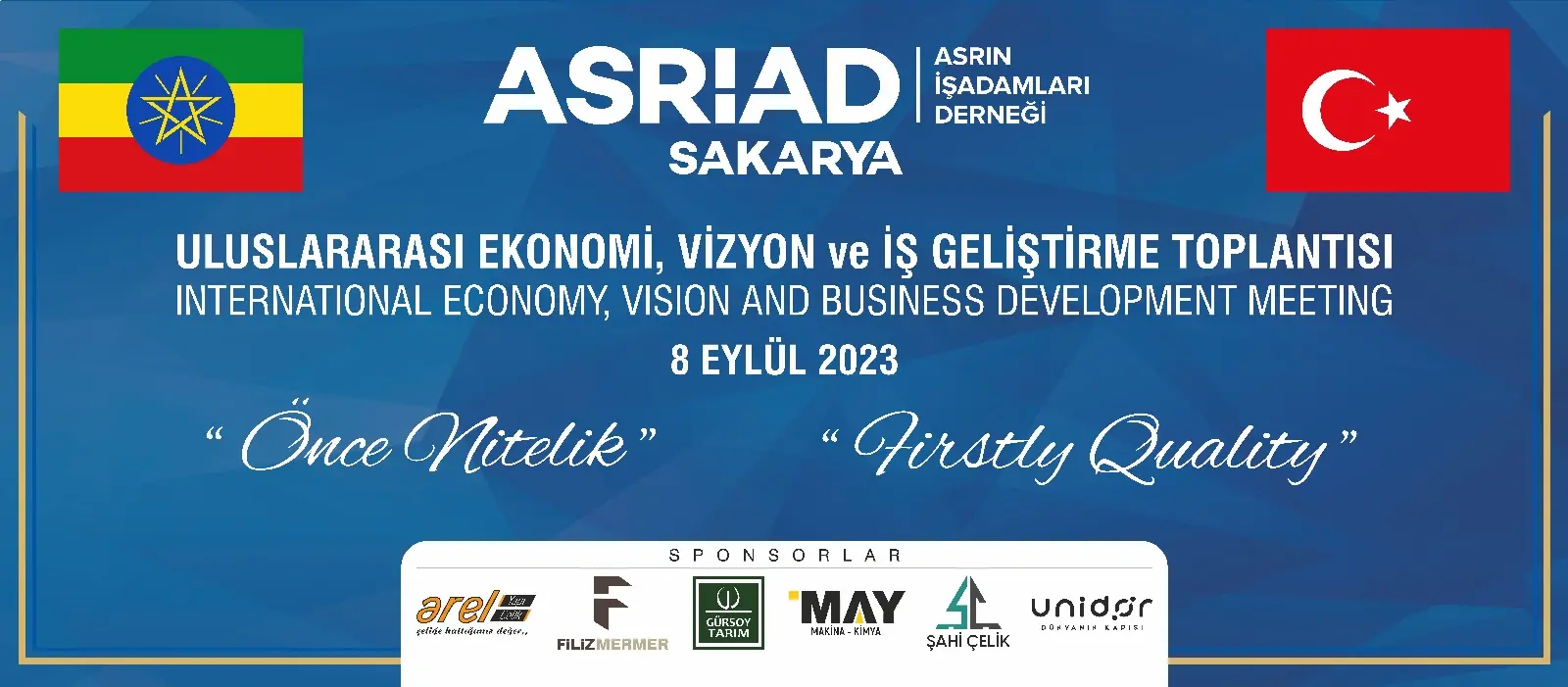 ASRİAD Sakarya’dan ‘Uluslararası ekonomi, vizyon ve iş geliştirme toplantısı’