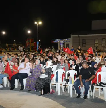 AKYAZILILAR ŞAMPİYONLUĞU DEV EKRANDA İZLEDİ
