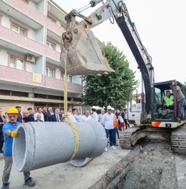 ERENLER İLÇESİNİN ALTYAPISI İÇİN BÜYÜK ADIM