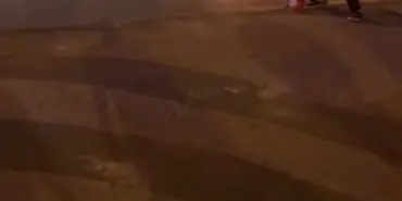 HAFİF TİCARİ ARAÇ ALEVLERE TESLİM OLDU