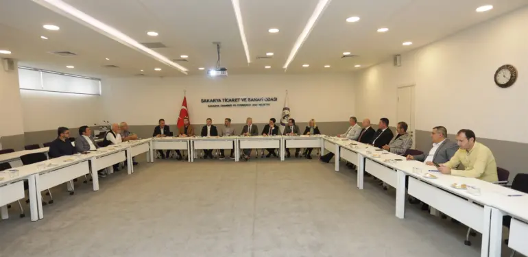 Başkan Altuğ, SATSO komisyon ve kurul temsilcileri bir araya geldi
