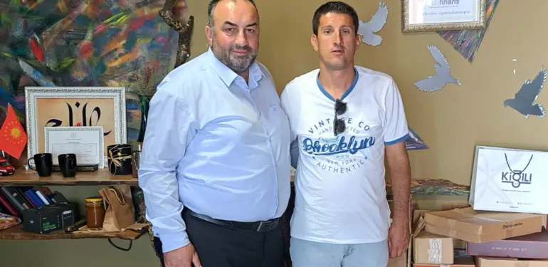FİFA Menajeri İbrahim Bakan’dan LC Haber’ e ziyaret (1)