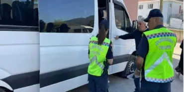 JANDARMA 21 GÜNDE 335 OKUL SERVİSİNİ DENETLEDİ