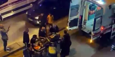 SAKARYA'DA MOTOSİKLET YAYAYA ÇARPTI: 2 YARALI
