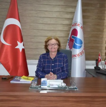 k kadın muhtarı olan Şükriye Tatarhan
