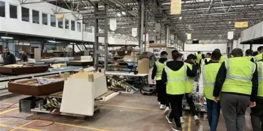 SATSO 26. Meslek Komitesi'nden Mobilya Bölümü Öğrencilerine Fabrika Gezisi