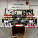 JANDARMADAN UYUŞTURUCU VE TARİHİ ESER KAÇAKÇILIĞI OPERASYONU: 4 GÖZALTI