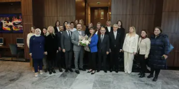 Sakarya İl Kadın ve Genç Girişimciler Kurulları TOBB Başkanı Hisarcıklıoğlu ile Bir Araya Geldi