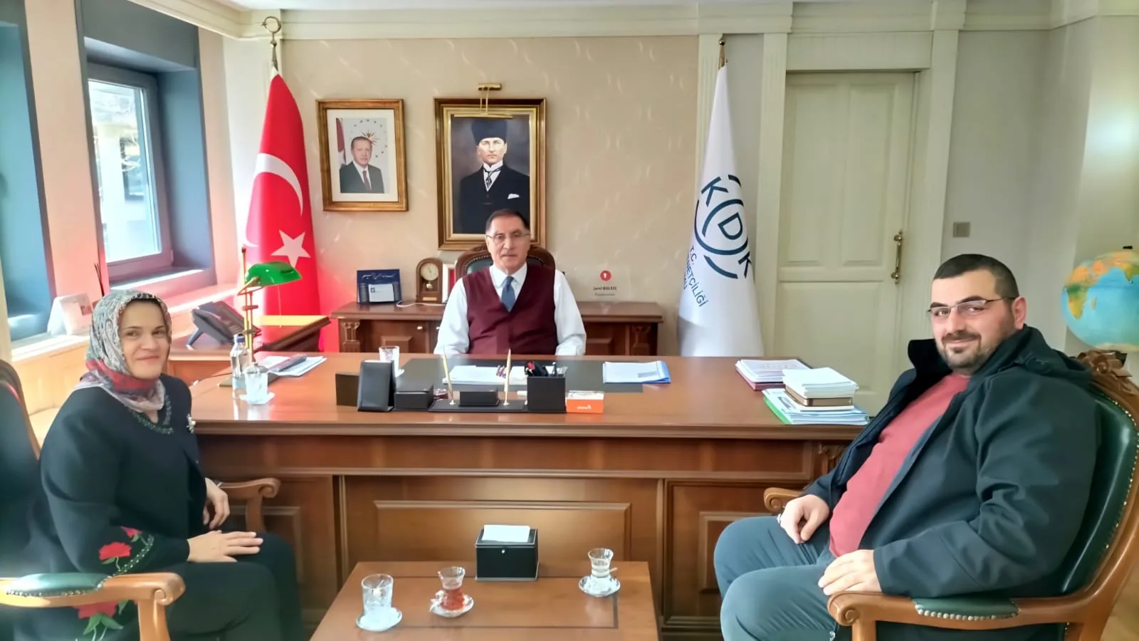Semiha Bafralıoğlu Ankara'da önemli ziyaretlerde bulundu