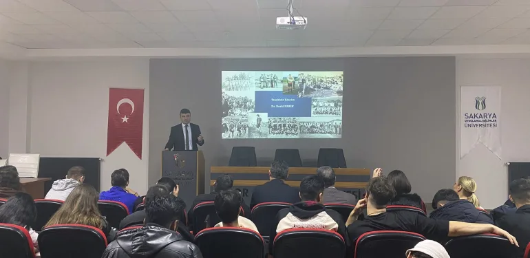 SUBÜ'DE SAKARYA'NIN SPOR TARİHİ ANLATILDI
