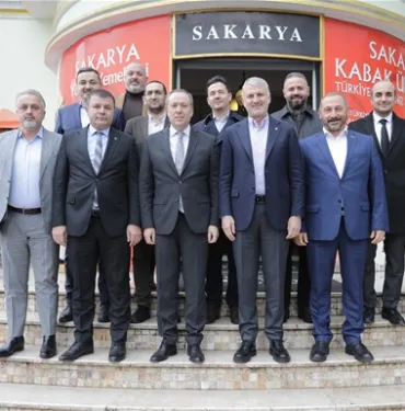 Ekonomi Tabanlı STK Başkanları, Sakarya Milletvekili Murat Kaya'yı Ağırladı