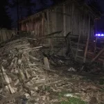 ODUN ALMAK İÇİN GİRDİĞİ KORULUK ÇÖKÜNCE YARALANDI