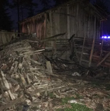 ODUN ALMAK İÇİN GİRDİĞİ KORULUK ÇÖKÜNCE YARALANDI