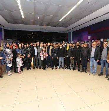 BAŞKAN ŞENGÜL GENÇLERLE BİR ARAYA GELDİ (4)