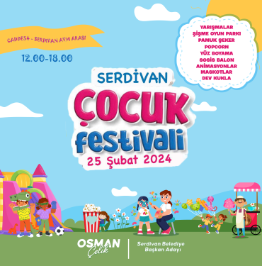 serdivan çocuk festivali instagram gönderi