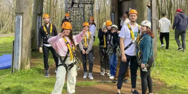 Macera Park’ta cesaretlerini test ettiler