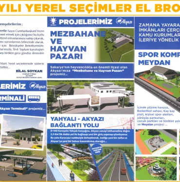 BAŞKAN SOYKAN: "AKYAZI İÇİN SÖZ VERDİKLERİMİZİ YAPTIK, YİNE YAPACAĞIZ"
