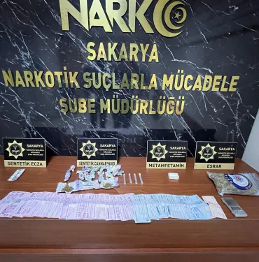 SAKARYA'DA UYUŞTURUCU OPERASYONU: 15 GÖZALTI