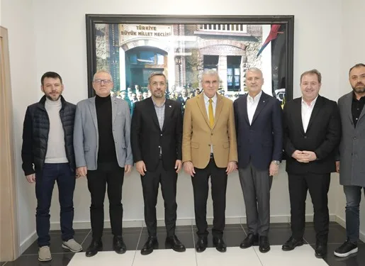 Başkan Yüce'den SATSO'ya Veda Ziyareti