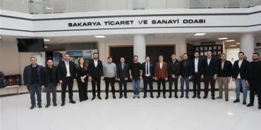 Sakarya Genç Girişimciler Kurulu Hakkı Alkan'ı Ağırladı