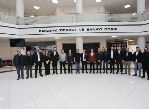 Sakarya Genç Girişimciler Kurulu Hakkı Alkan'ı Ağırladı