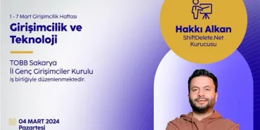 Sosyal Medya Teknoloji Fenomeni Hakkı Alkan' SATSO'da Sakaryalılarla Buluşacak