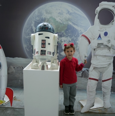 ASTRONOTLUK ÇOCUKLAR İÇİN ARTIK HAYAL DEĞİL İLK TÜRK ASTRONOTUN UZAY YOLCULUĞU SONRASINDA PLANETARYUM'A MİNİKLERDEN YOĞUN İLGİ