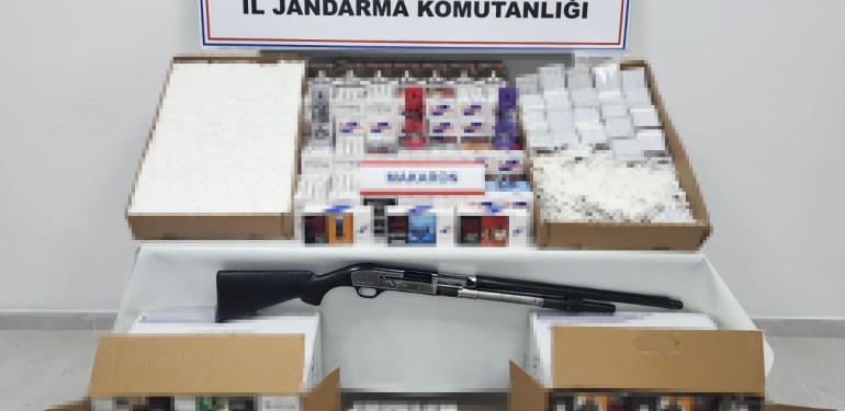 JANDARMADAN KAÇAKÇILIK OPERASYONU: 1 GÖZALTI