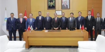 SATSO Heyetinden Başkan Alemdar'a Hayırlı Olsun Ziyareti