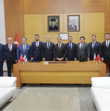 SATSO Heyetinden Başkan Alemdar'a Hayırlı Olsun Ziyareti